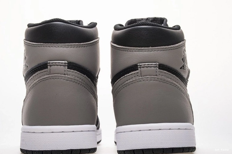 High OG Black Jordan Gray Retro Shadow 555088-013  1 Air 0324